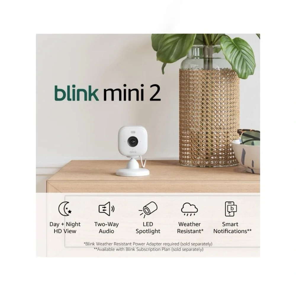 NEW Blink Mini 2 Camera - Picture 2 of 5